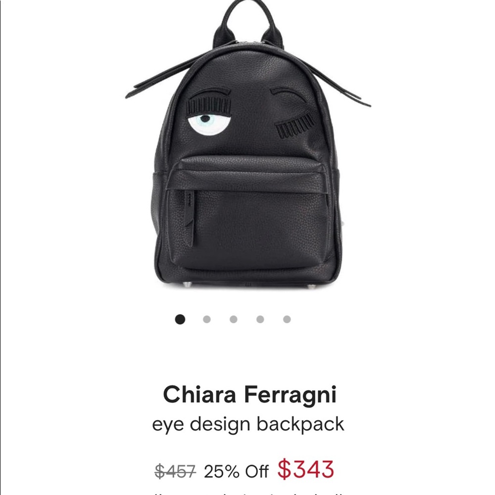 Chiara Ferrari backpack from Italy